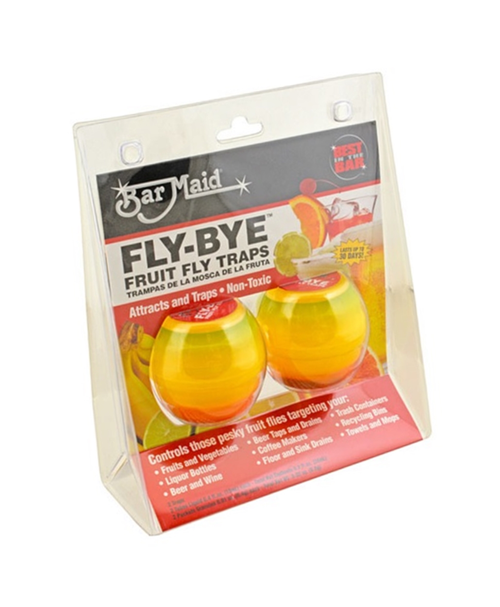 (image for) Bar Maid FLY-BYE Fruit Fly Traps Sold by pack of 2 - Click Image to Close